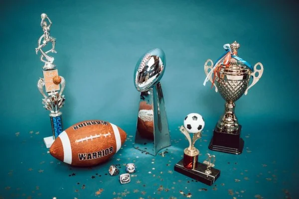 NBA championship trophy
